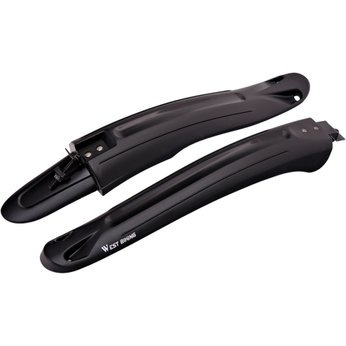 Комплект крыльев West Biking для велосипедов с 24''-26", неломкий пластик, Арт. 0714028