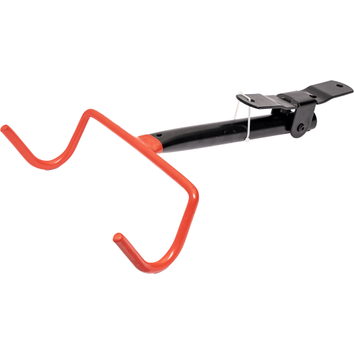 Держатель настенный вело 00-170316 "горизонт." до 20кг сталь складной, черный H017 HORST