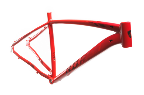 Рама 00-180285 MTB MESSER 29, размер 21"(XL), петух в комплекте, алюминий 6061 красная HORST