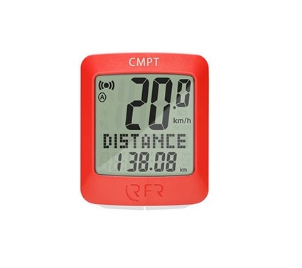 Велокомпьютер CUBE красный