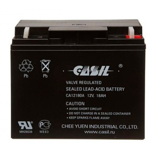 Акк. 12V 18Ah CA12180 Casil (181х76х167) гелевый