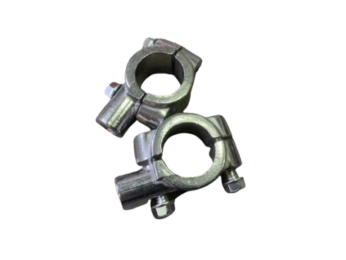 Кронштейн зеркал M 8 на руль (цв. хром.)