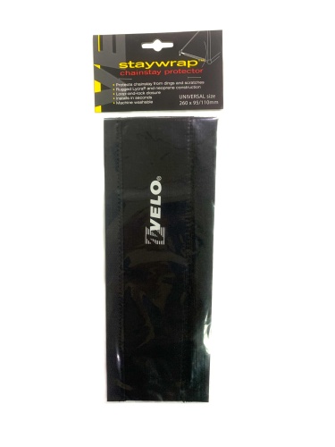 Защита пера 5-303322 лайкра/неопрен. на липучке 260х95х110мм (25) черная VELO