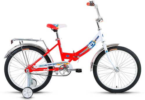 Велосипед ALTAIR KIDS 20 COMPACT (20'' 1ск) красный / серый