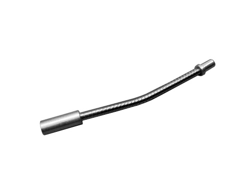 Направляющая троса тормоза v-brake 5-360829, гибкая 0-180` сталь серебр.