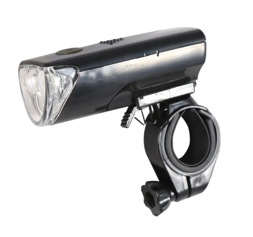 Фара передняя, JY-369C, 3 светодиода, 3 режима, AAA*3 шт (в комплекте), белый, JING YI, RNVJY369C000