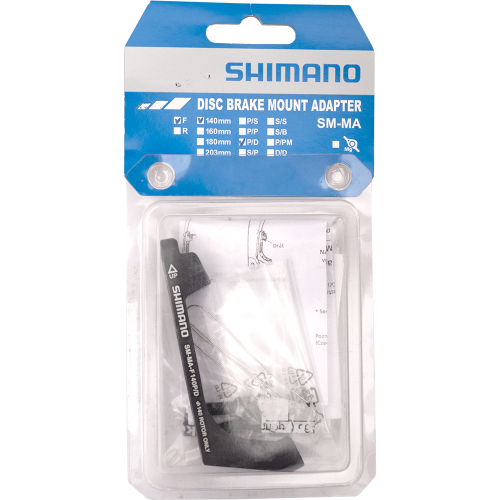 Адаптер для диск. тормоза Shimano, F140P/D, болт (2шт), фикс. проволока (1шт)
