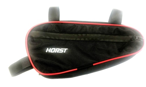 Сумка под раму HORST, 00-555552, треугольная, р-р "M", 30х14х5см, 3 липучки, водоотталк, влагозащит.