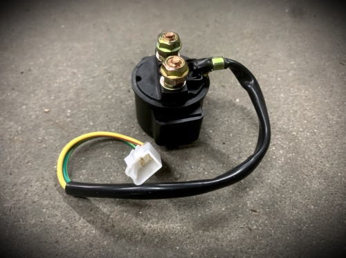 Реле стартера 139QMB 50/80см3