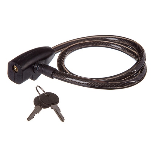 Замок с ключом, тросовый, 12х800мм, Х66508