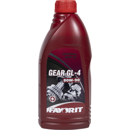 Масло минеральное трансмис. универсальное всесезонное 1л FAVORIT Gear SAE 80W-90 API GL-4