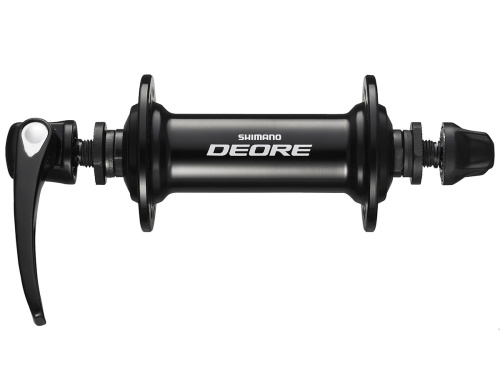 Втулка передняя Shimano Deore T610, алюм. 36отв, с эксц., черная, EHBT610AL