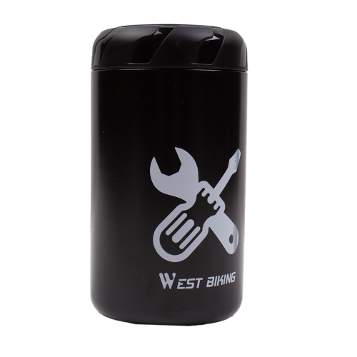 Капсула для хранения инструментов West Biking, пластик, 59 г, 0,56 л, 7,3×13,5 см