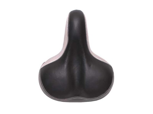 Седло HORST, 00-171690 комфорт 243х205мм эластомер., пружин. черно-серое