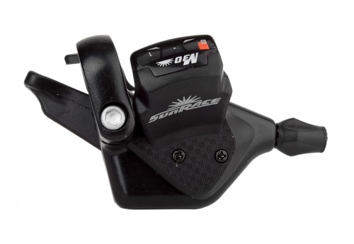 Манетка SUNRACE DLM33.R600.0S0.HP, 06-201303, триггер M33 прав. 6ск, трос 2050мм