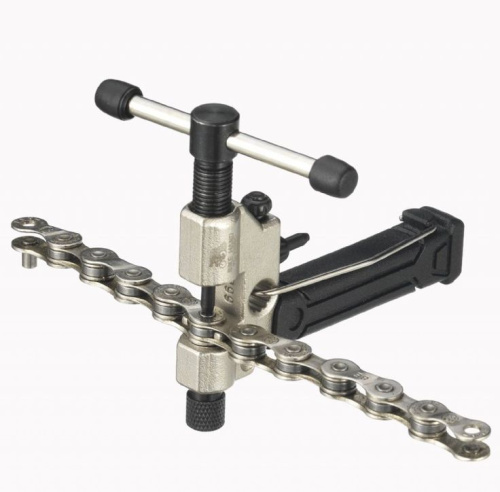 Выжимка 6-230137 YC-325SC профи, для всех типов 1-11ск Shimano & Campagnolo 11 скоростных цепей, с держателем цепи и запасным пином, черная BIKEHAND