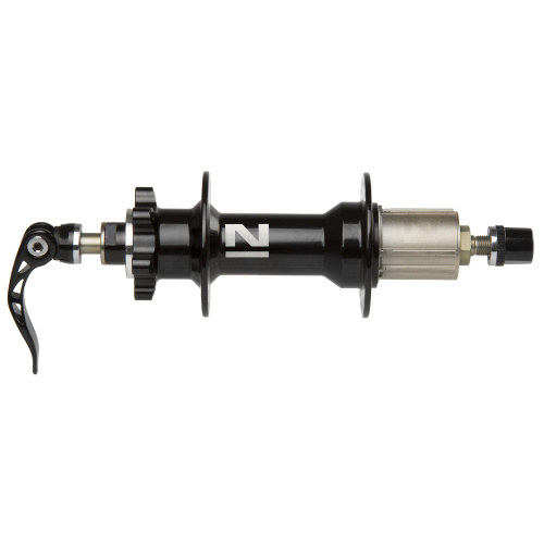 Втулка задняя NOVATEС 5-326131 д/FATBIKE ал. 170мм 36отв, диск. 8-11ск. 5 подш. 492г с экс. черн