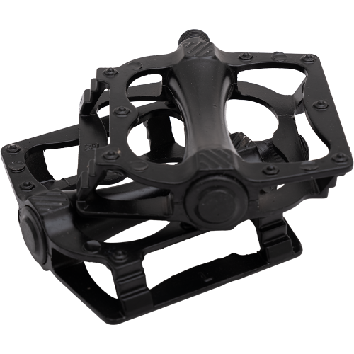 Педаль AL-спортивная чёрная (модель №21) Резьба крепления М14,29х1,27мм. (9/16"х20tpi)