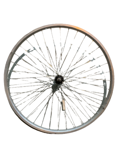 Колесо 28" заднее, RH-207 (Разборный), 36 отв., 3/8" (гайка), V-Brake, под трещотку 6/7 ск., одност