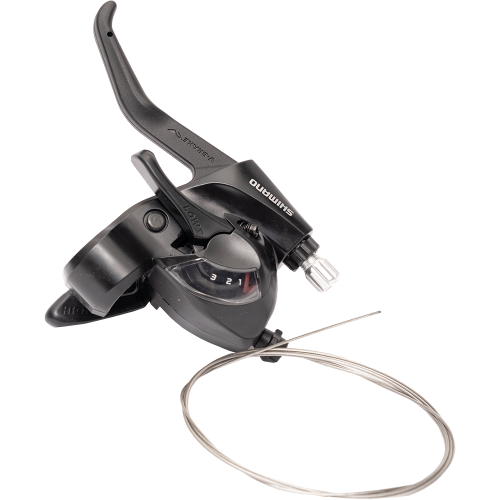 Рукоятка переключателя скоростей/тормоза левая, ST-EF41-L, TOURNEY, 3 ск., 22,2 мм, 1800 мм, SHIMANO