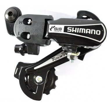 Переключатель задний Shimano Tourney, TY21-B, GS, 6ск. крепл на болт, черн., 31012218