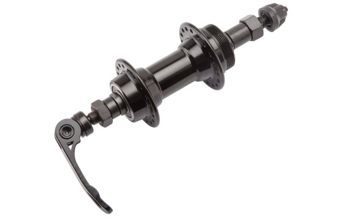 Втулка задняя WANG ZHENG WZ-A2012R, алюм. 32отв. под трещотку, с эксц., 3/8X14GX32H.