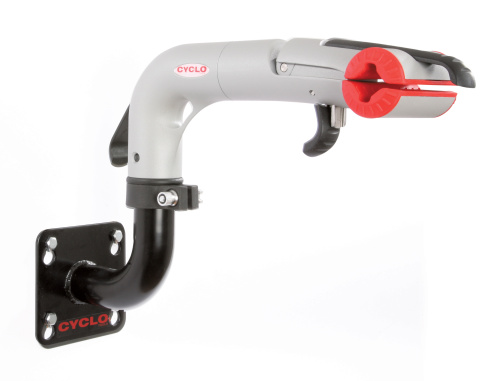 Стенд/крепл-е 7-07744 (для зажима 7-07740) на стену изогн. труба, диаметр внеш. 42,2мм, внутр38,2мм сталь черное CYCLO (Англия)