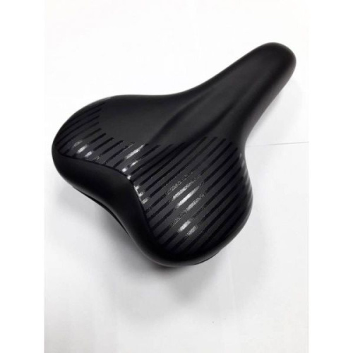 Седло 6-143391 универс. 265х166мм VL-3391 облегч. эластомер.с боков. защит. черное END ZONE VELO