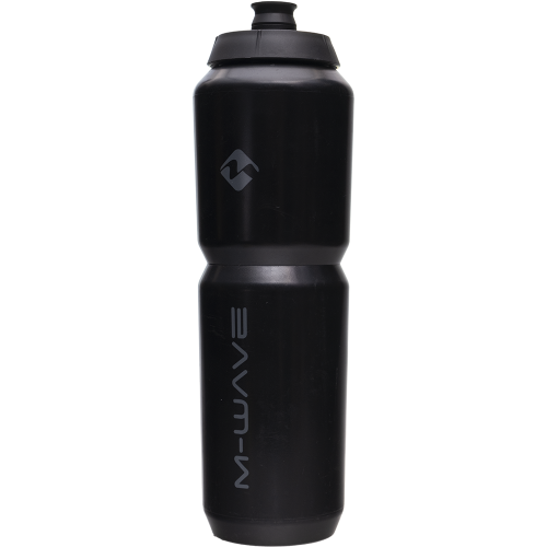 Фляга 5-340440 высококач. антискольз. пластик 1.0л, высота 27,5см, черная M-WAVE