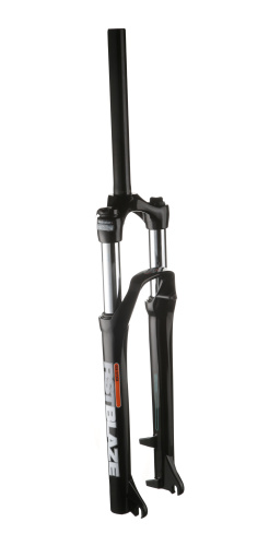 Вилка аморт. 1-0401 29"х28,6 пруж.-эласт. рег. мех. блок. 100мм D черная RST BLAZE ML