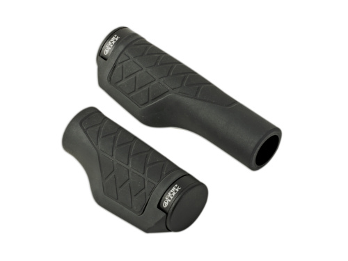Ручки 8-33452050 на руль AGR Griplock R50 130мм+90мм резиновые 1 фикс., черные AUTHOR