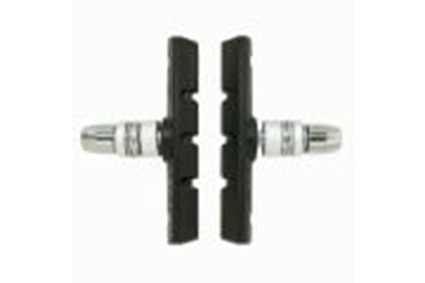 Колодки тормозные v-brake 00-170111 с крепежом симетр. 70мм (5) черные/1 