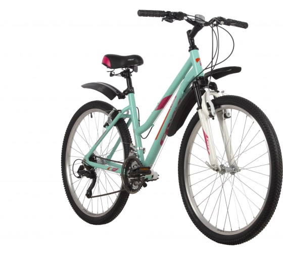 Велосипед FOXX 26" BIANKA зеленый, алюминий, размер 15"