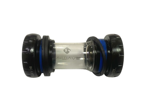 Каретка M-WAVE алюм. чашки 2герм. пром.подш. ф24мм, для HOLLOWTECH II, с адапт. 2,5мм