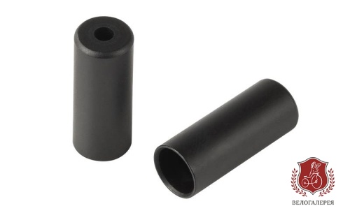 Наконечник оплетки троса тормоза 5мм черный PRO 50 шт в уп