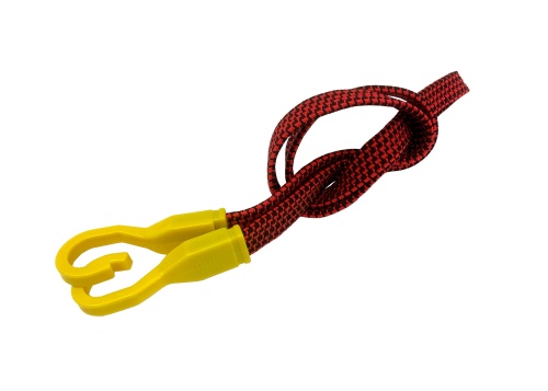 Резинка на багажник 00-170091, 1000х17мм плоск. с пластик. антицарап. крючками, цвета в ассорт.