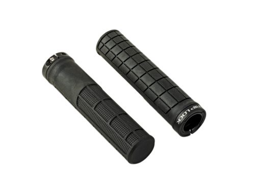 Ручки 8-33452057 на руль AGR Griplock R45 137мм резин. эргон. комфорт. с 1-м фикс. 121г. черные AUTHOR