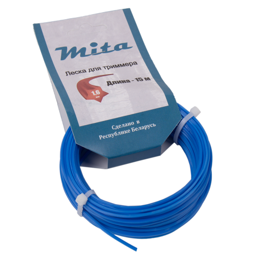 Леска для триммера сечение звезда диаметр 1,6 катушка 15м., ЛТЗ-016015  SVIST