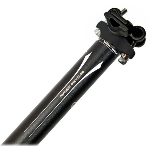 Штырь подседельный ACO-SP07 X8 31,6x400мм алюм. б/смещ-я повыш. кач-во черный AUTHOR