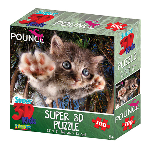 Пазлы 3D Озорник/BamBam (100 деталей/Pounce), PR13662