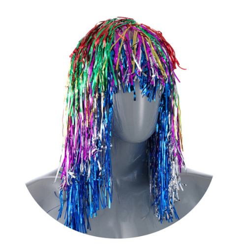 Карнавальный парик из мишуры, 48 см