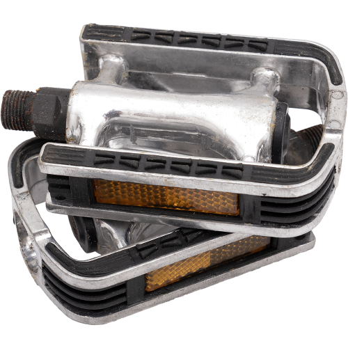 Педаль 20"-29" алюминиевая с резиновами вставками на подшипниках (3032603-1)