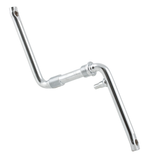 Шатуны 5-359393 BMX 152мм сталь лев. 7/8"х24TPI прав.15/16"х24TPI педал. резьба 1/2" серебр.