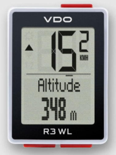 Велокомп. 4-64030 VDO R3 WL VTS 14 ф-ций БЕСПРОВОДНОЙ белый (Германия) VDO NEW