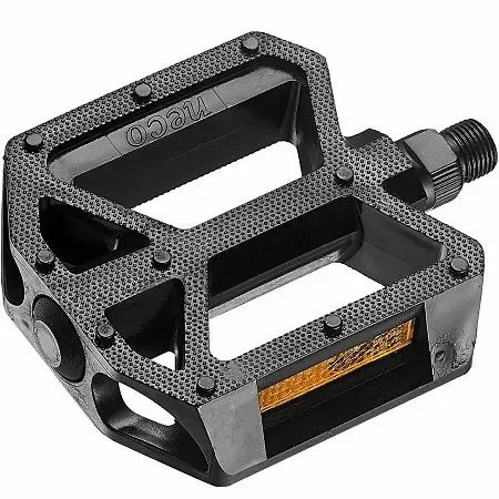 ПЕДАЛИ ВЕЛОСИПЕДНЫЕ WP408 BK, 9/16", 112X96 MM, NC11006