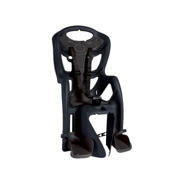 Кресло детское BELLELLI Pepe на багажник 0-219995 черное до 7лет/22кг TUV (Италия)