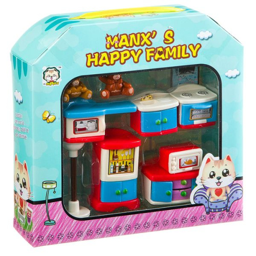 Игровой набор мебели Manx's Happy Family - Кухня, HY-032AE