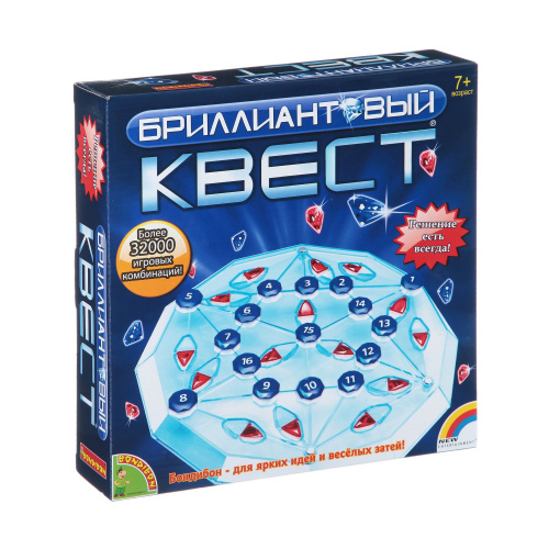 Бриллиантовый квест - настольная игра Bondibon