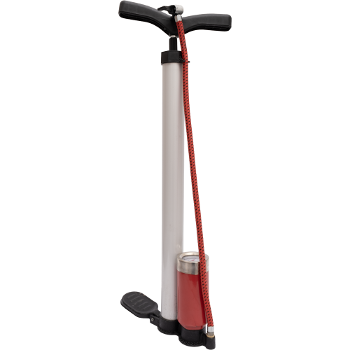 Насос напольный, манометром PAC 38x500, алюм., авто ниппель