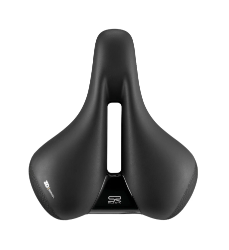 Седло SELLE ROYAL 02-300257 Ellipse Комфорт (Relaxed) 3D Skingel 223х250мм 638гр